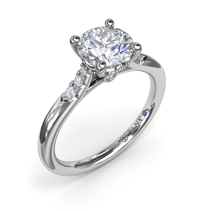 Subtle Radiance Engagement Ring Setting