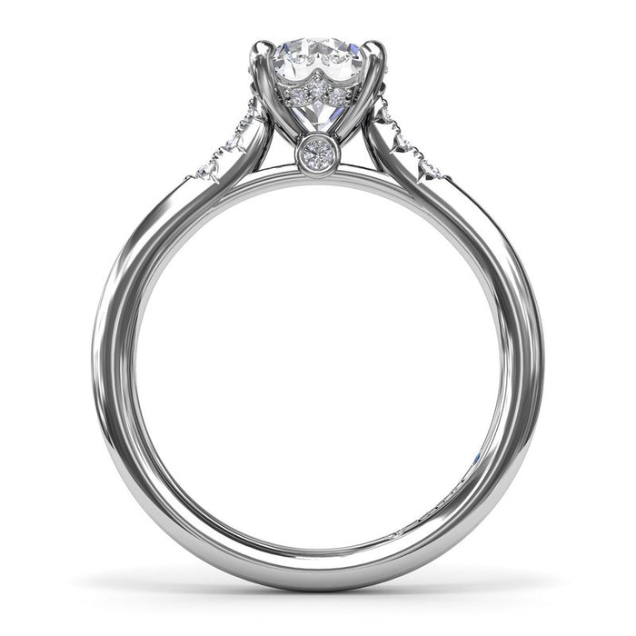 Subtle Radiance Engagement Ring Setting