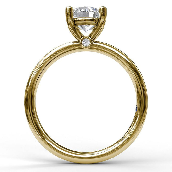 Classic Solitaire Engagement Ring Setting