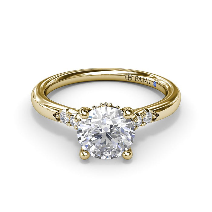 Subtle Radiance Engagement Ring Setting