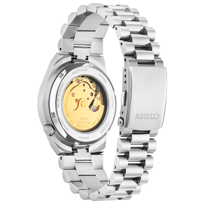 Citizen Tsuyosa Automatic Watch, Silver-Tone with Green Dial