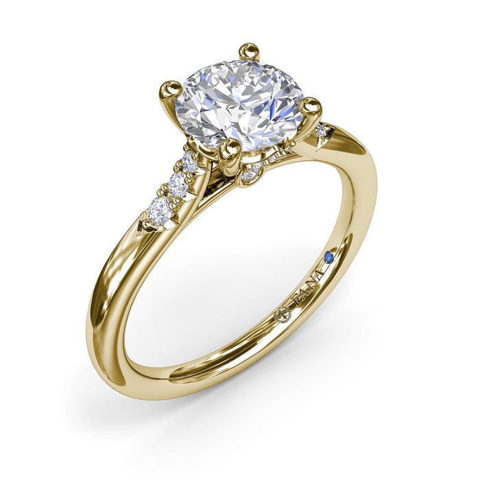 Subtle Radiance Engagement Ring Setting