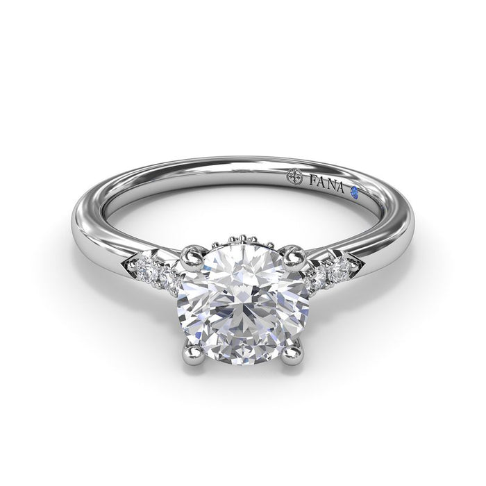 Subtle Radiance Engagement Ring Setting
