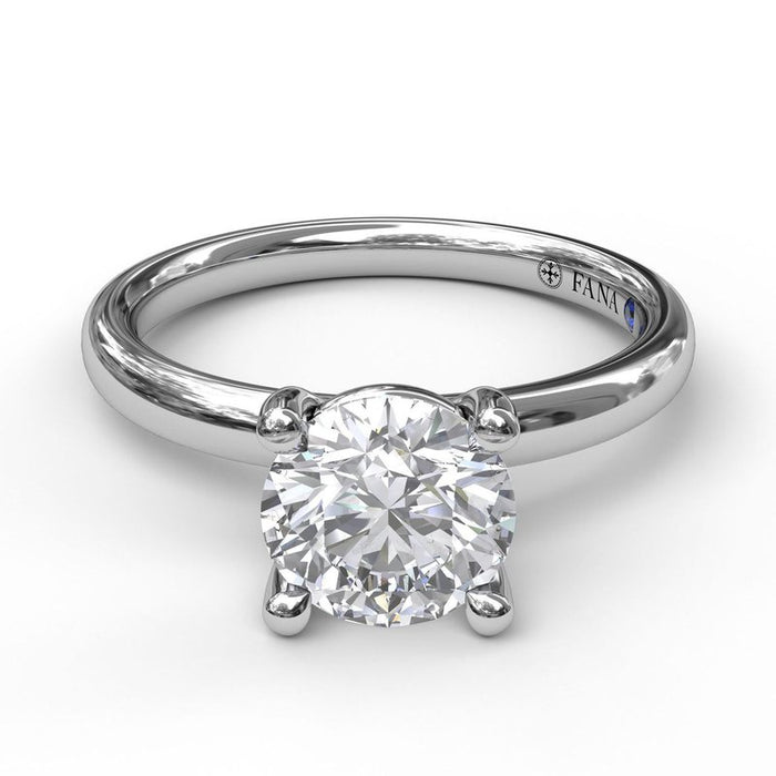 Classic Solitaire Engagement Ring Setting
