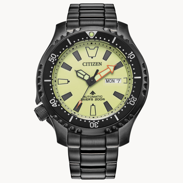 Citizen Promaster Dive Automatic Watch, Black with Fully Luminous Dial