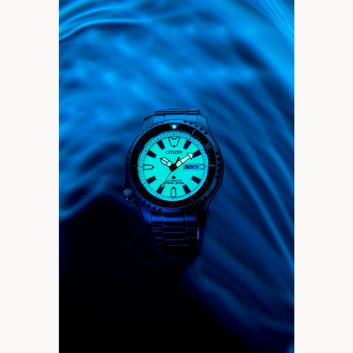 Citizen Promaster Dive Automatic Watch, Black with Fully Luminous Dial