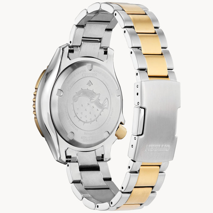 Citizen Promaster Dive Automatic Watch, Two-Tone with Blue Dial