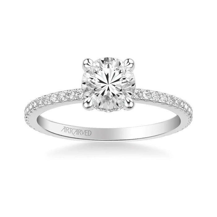 Chelsea Classic Side Stone Engagement Ring Setting